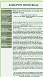Mobile Screenshot of castlepointwildlifegroup.co.uk